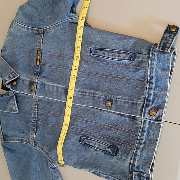 Vintage Saddle King Blue Jean Jacket - Picture 9 of 12